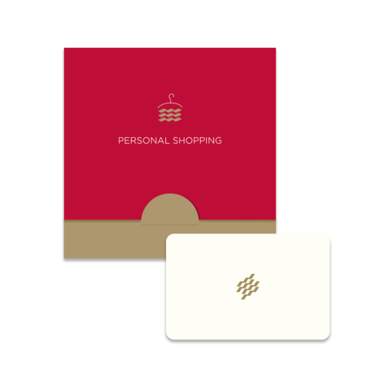 Geschenkkarte "Personal Shopping"
