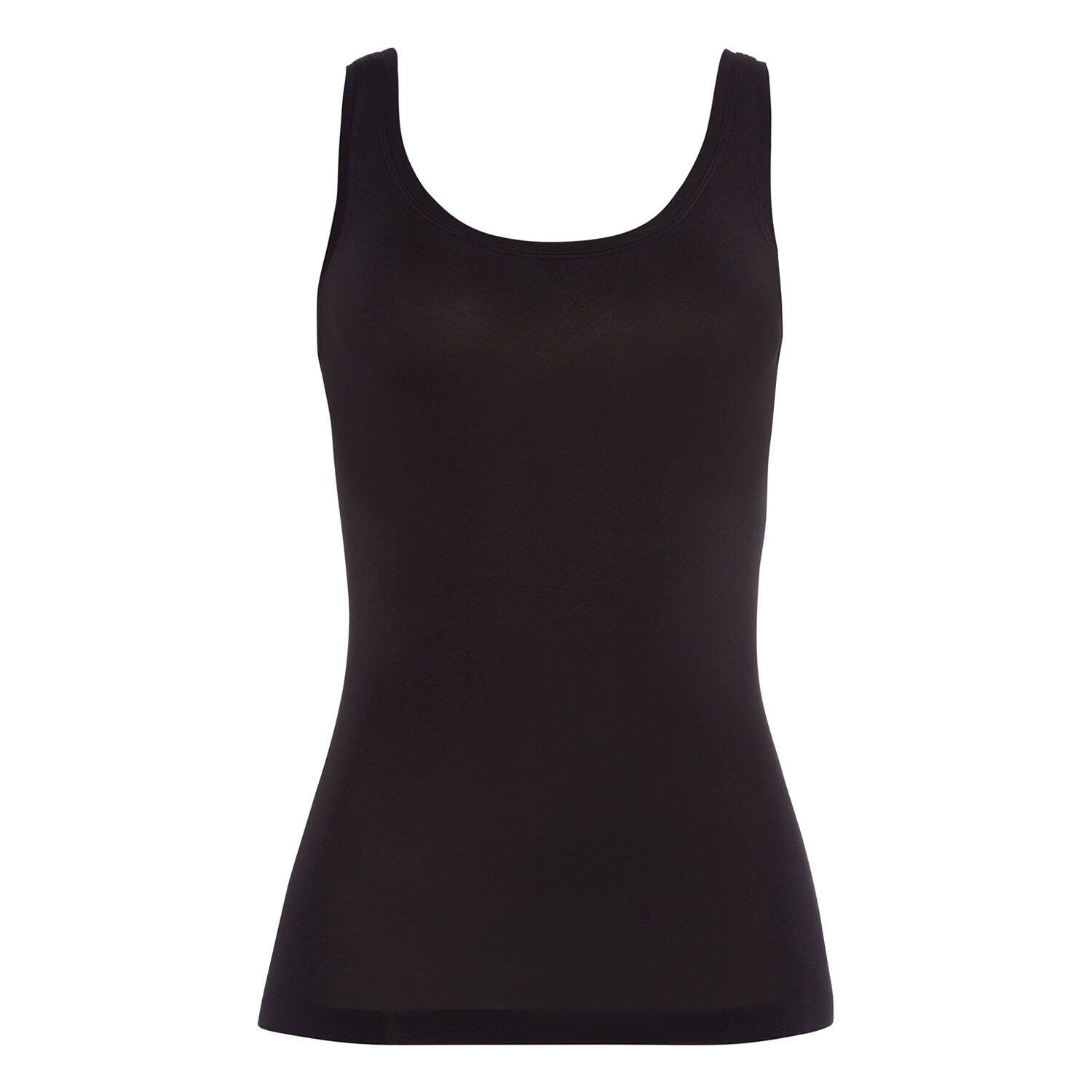 Hanro Unterhemd Touch Feeling (schwarz | XS) Für Damen, Bekleidung, Wäsche & Nachtwäsche, Unterhemden