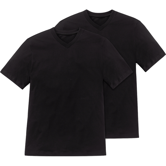 T-Shirt V-Ausschnitt 2er-Pack
