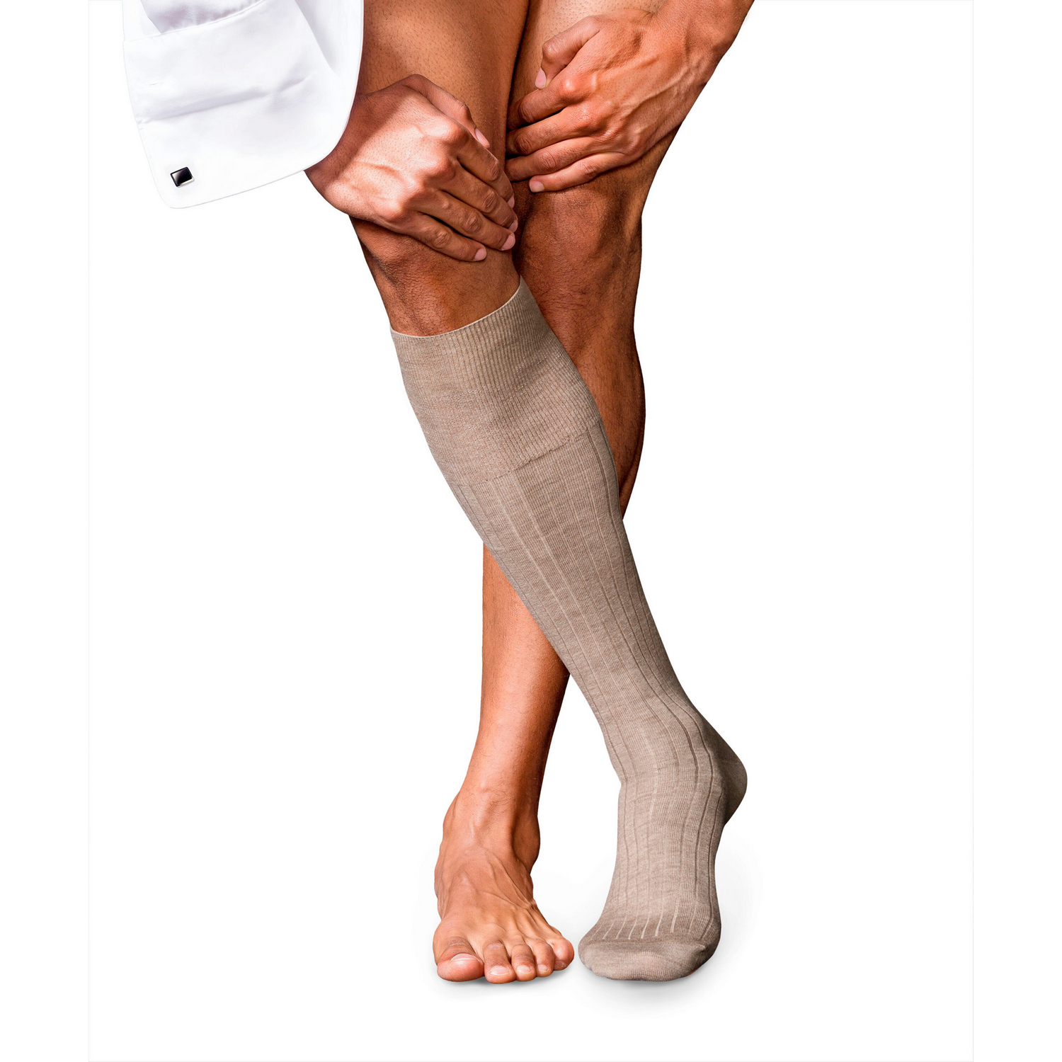 No. 2 Finest Cashmere Kniestrumpf