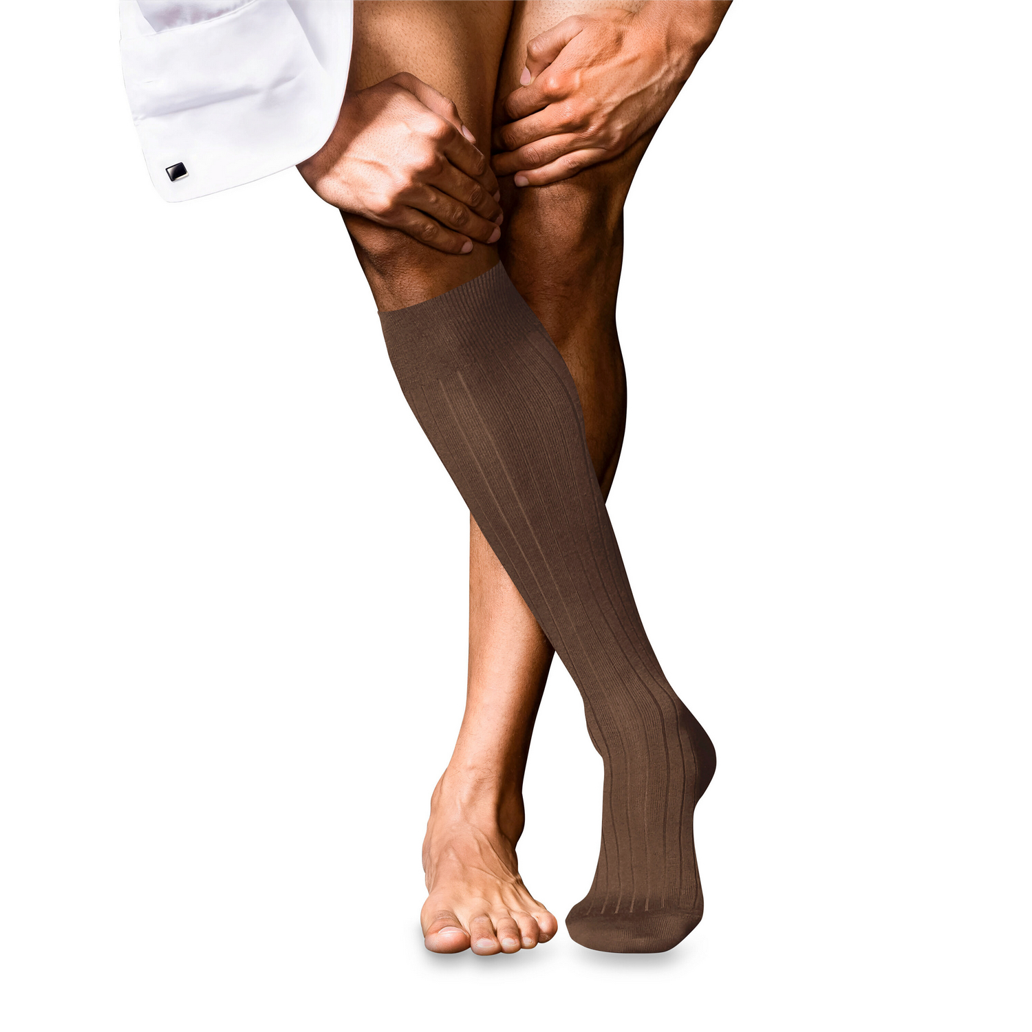 No. 2 Finest Cashmere Kniestrumpf