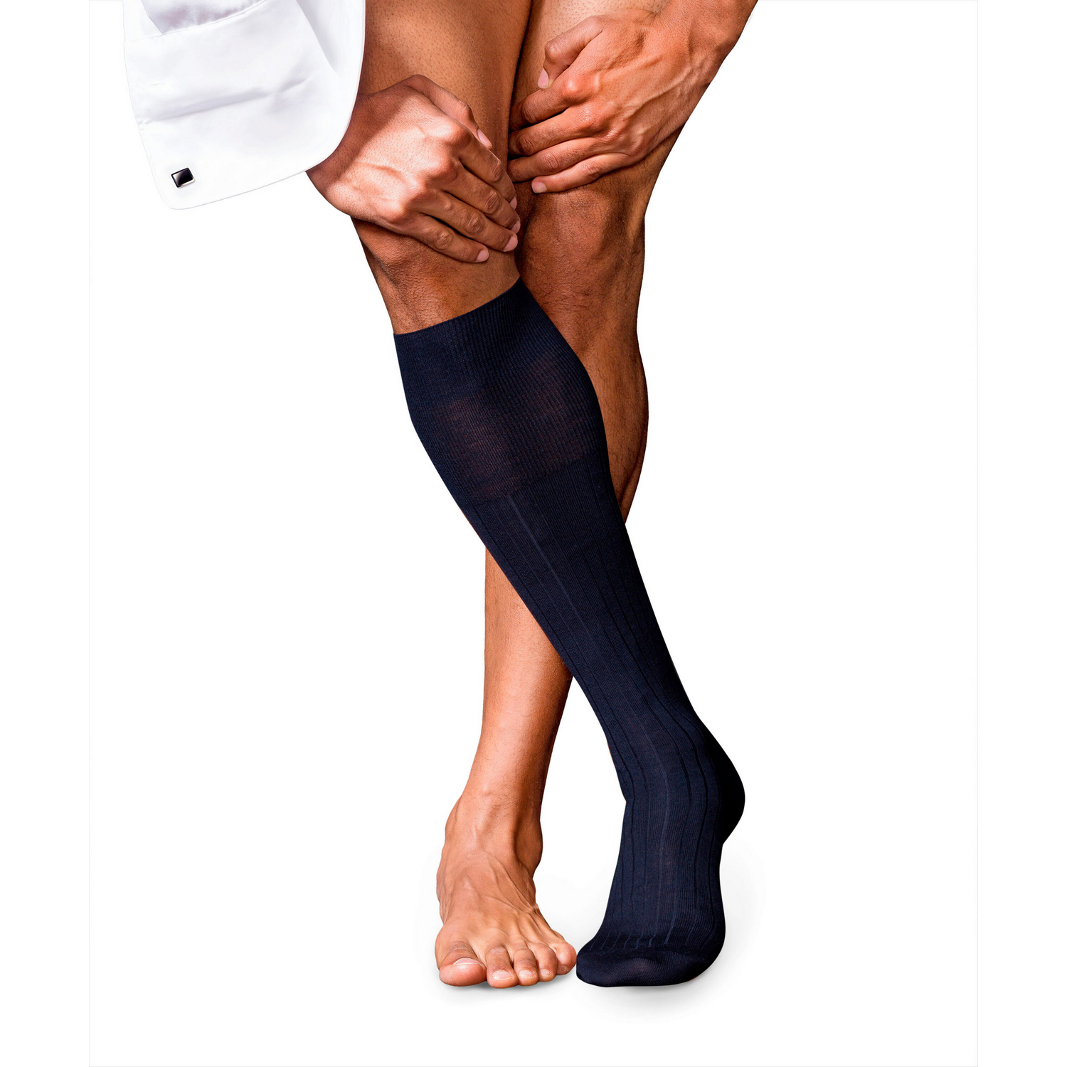 No. 2 Finest Cashmere Kniestrumpf