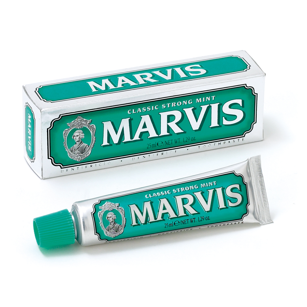 Marvis Classic Strong Mint (weiss | 25 ml)