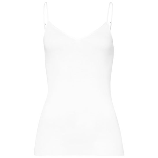 Cotton Seamless Spaghetti Top