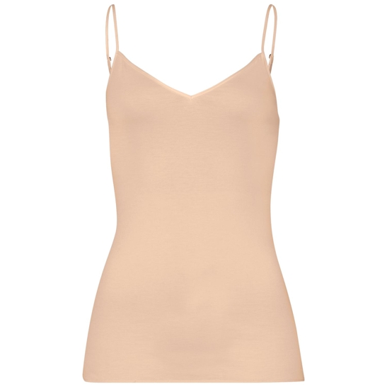 Cotton Seamless Spaghetti Top