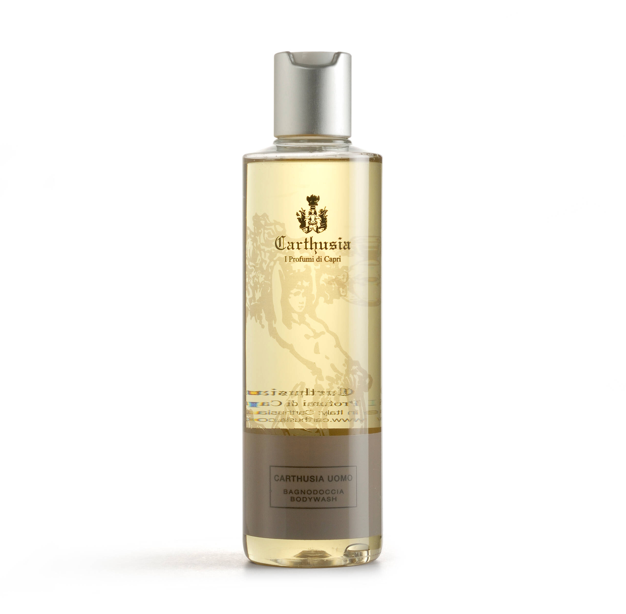 Carthusia Uomo Shower Gel (weiss | 250 ml) Beauty, Körper, Körperreinigung, Duschgel