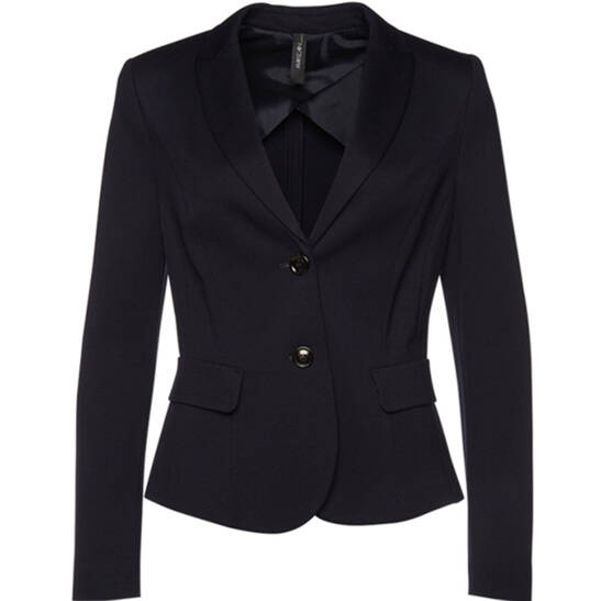 Leichter Blazer aus feinem Jersey