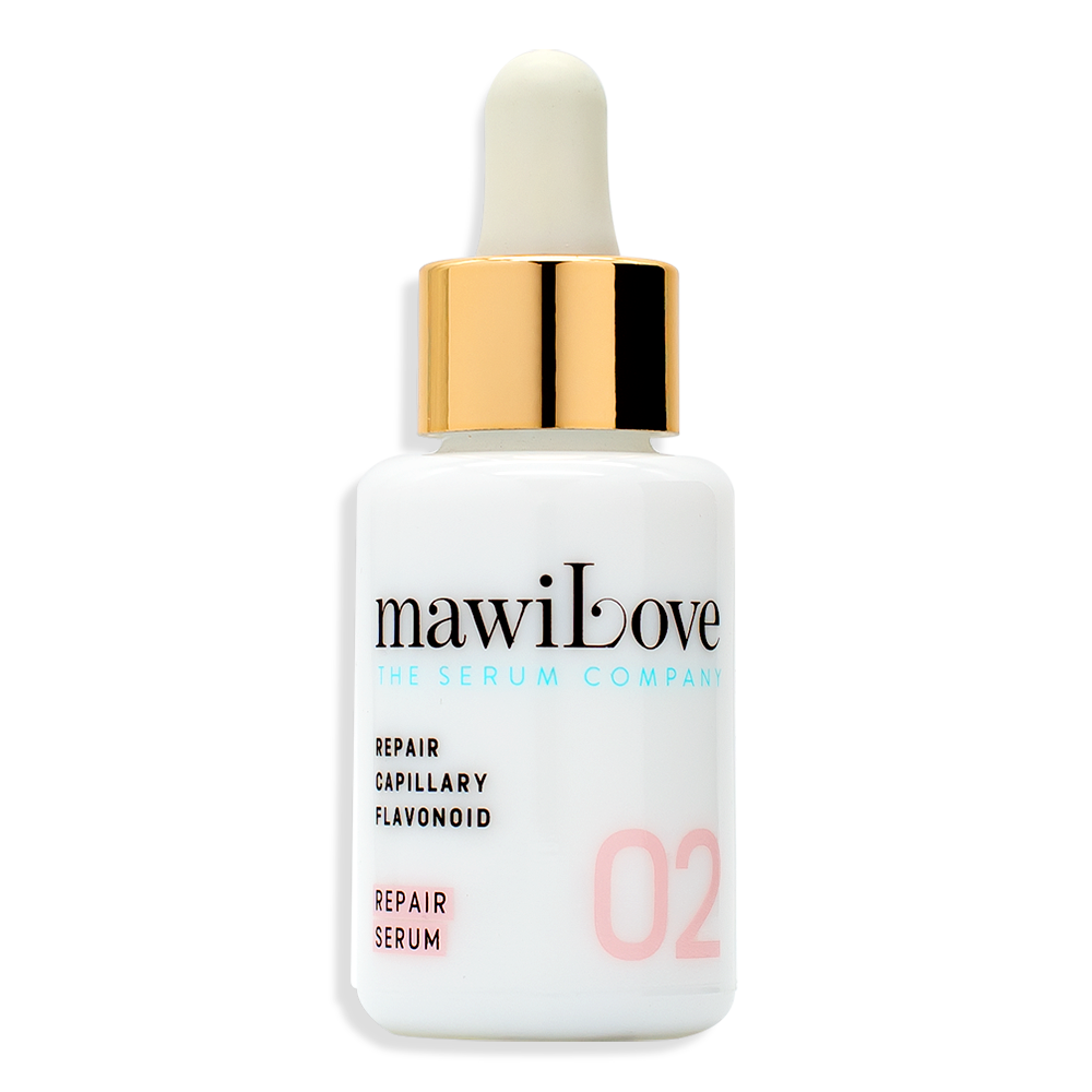 MawiLove Serum 02 Repair Capillary Flavonoid (weiss | 30 ml) Beauty, Gesicht, Gesichtspflege,