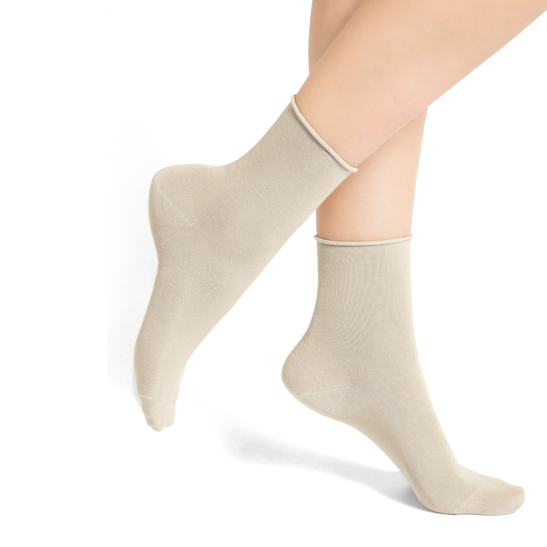 Velvet Cotton Ankle Socks