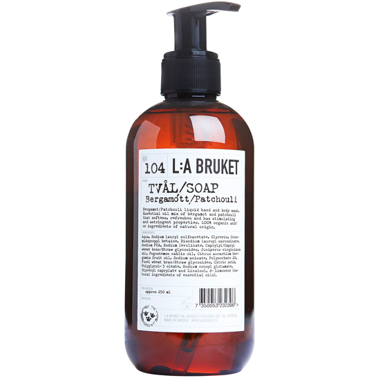 No. 104 Flüssigseife Bergamotte/ Patchouli