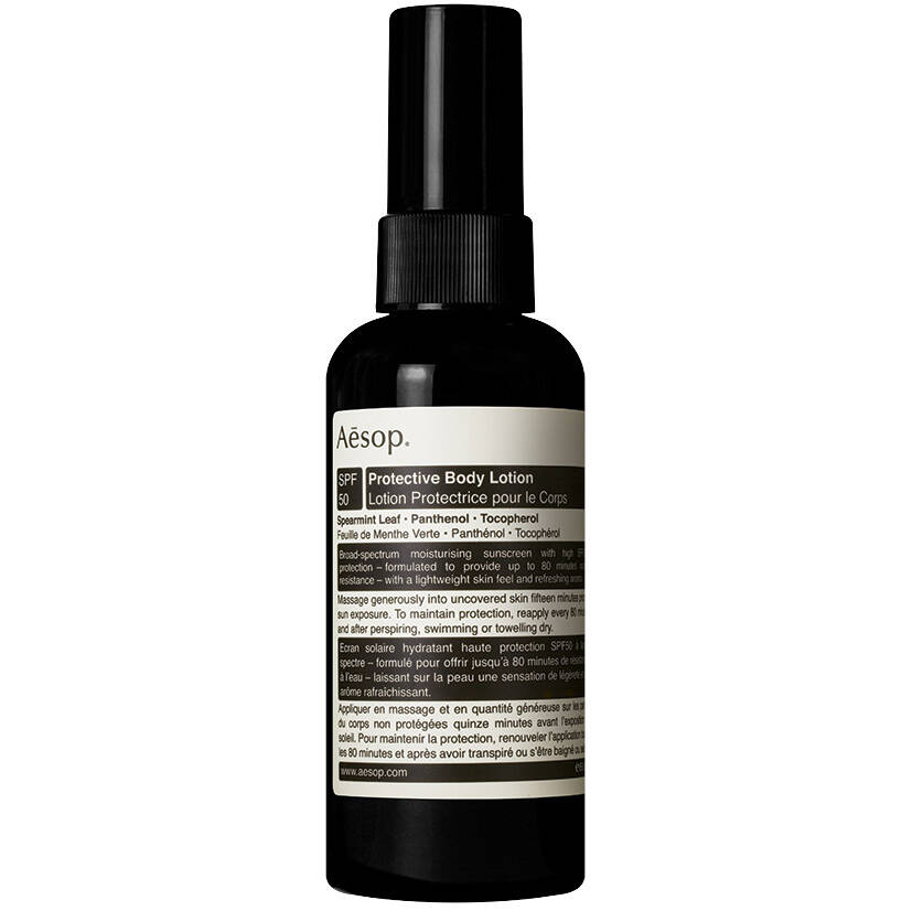 Aesop Protective Body Lotion SPF 50 (weiss | 150 ml) Beauty, Gesicht, Sonnenpflege, Sonnenschutz