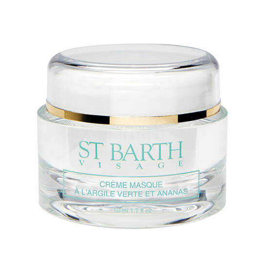 Purifying Cream Mask with Green Clay & Pineapple