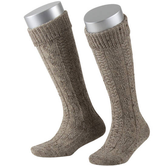 Kinder Trachtenkniestrumpf meliert