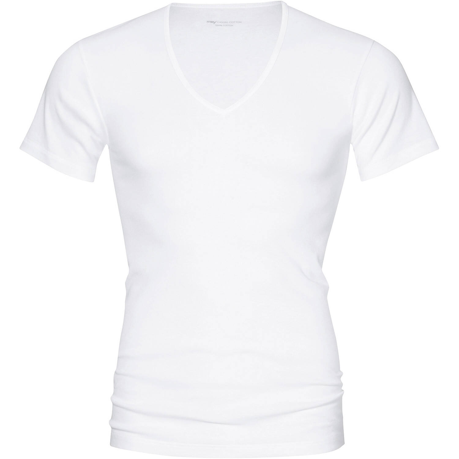 Mey Für Herren Casual Cotton V Neck (weiss | 4)