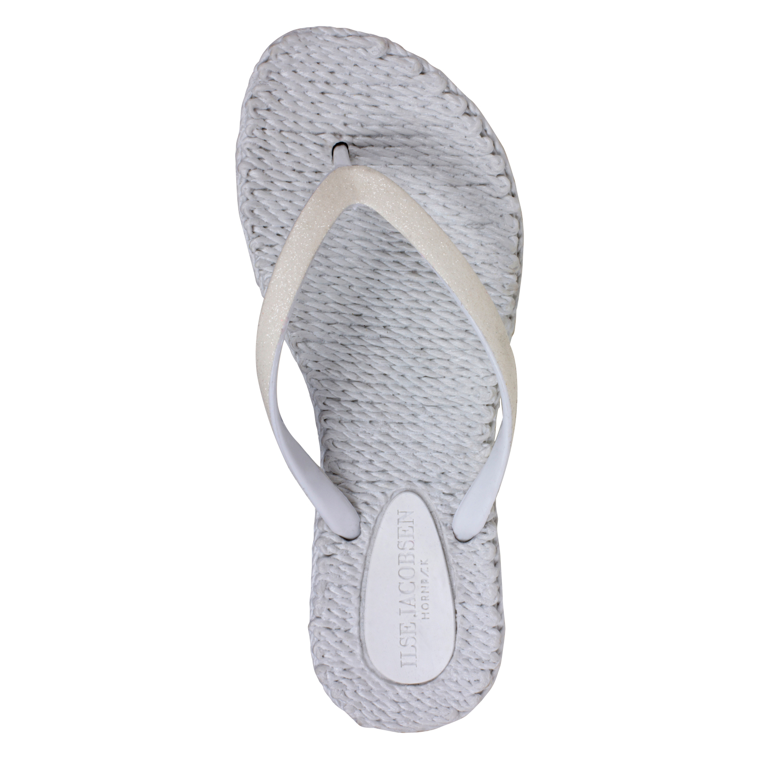 Ilse Jacobsen Für Damen Glitzer Flip Flop (silber | 36)