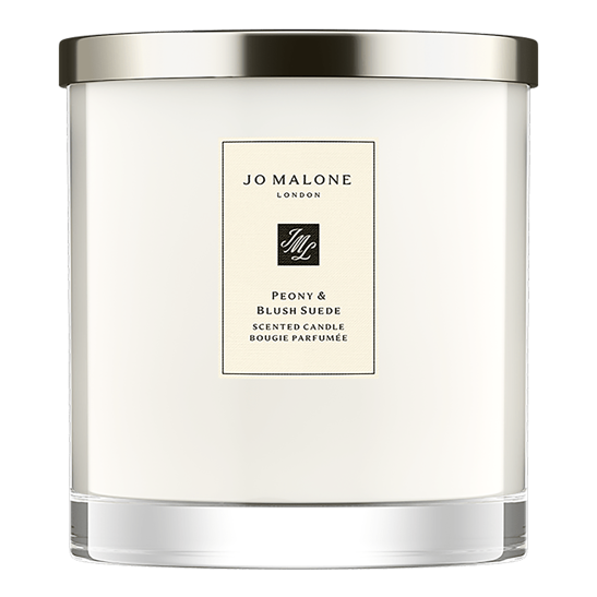 Peony & Blush Suede Luxury Candle