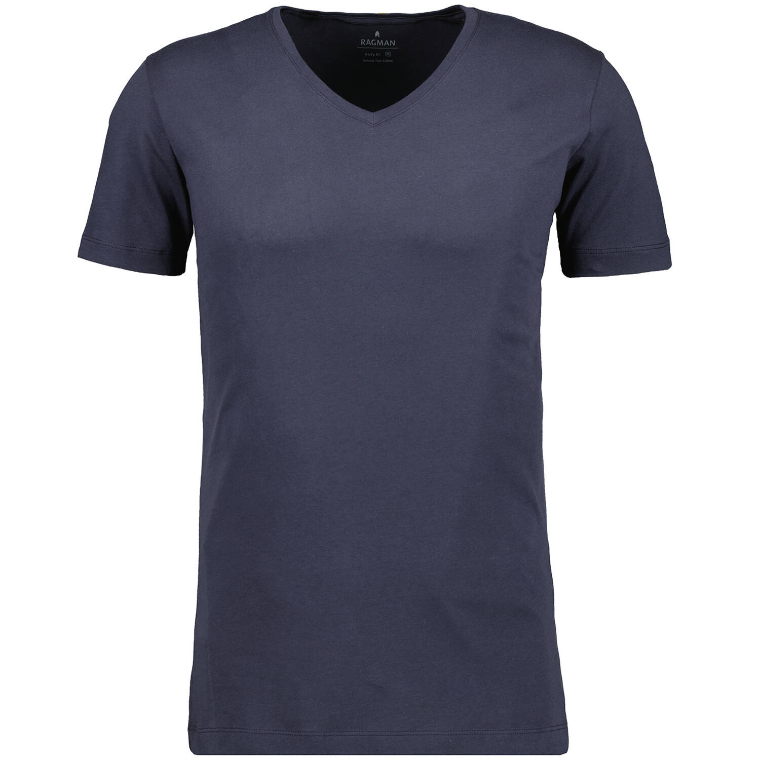 Ragman T-Shirt 2er Pack (blau | S)