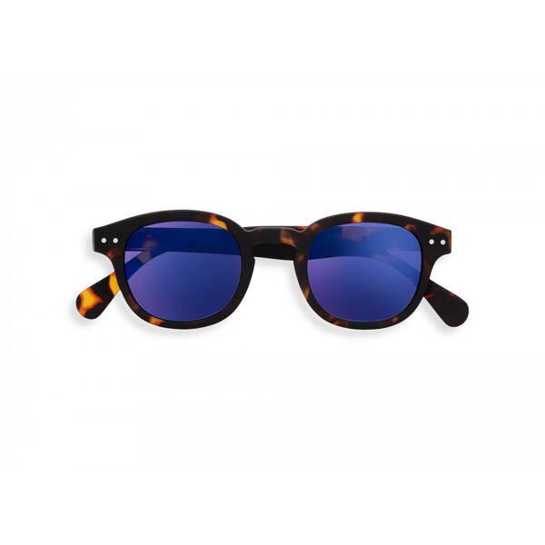 Sonnenbrille #C Tortoise Mirror