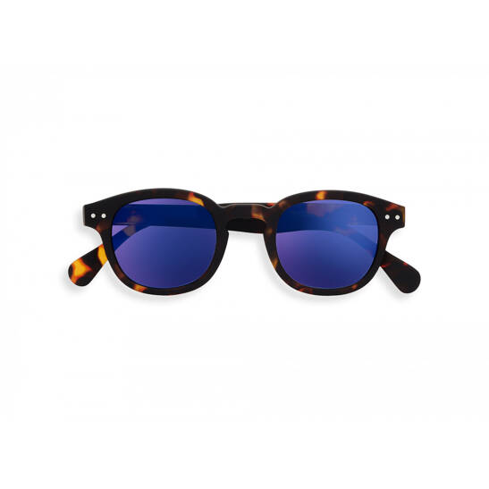 Sonnenbrille #C Tortoise Mirror