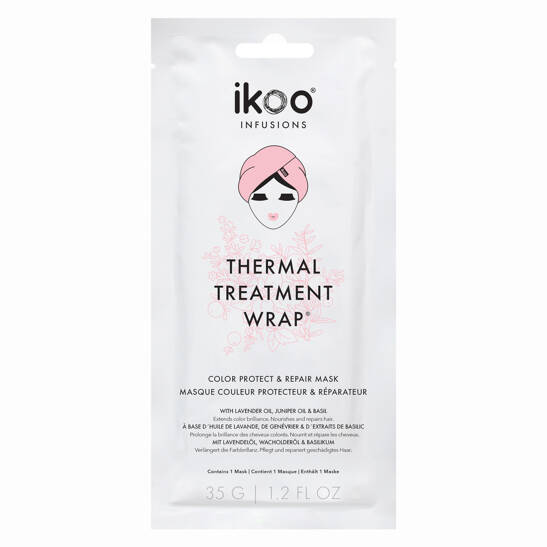thermal treatment wrap – color protect & repair single mask