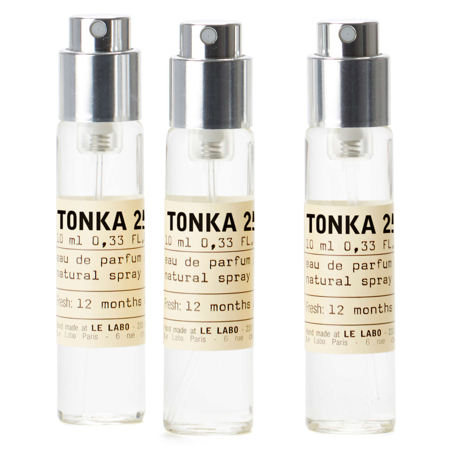 Le Labo Travel Tube Refill Kit Tonka 25 (weiss | 30 ml) Beauty, Düfte, Für Damendüfte
