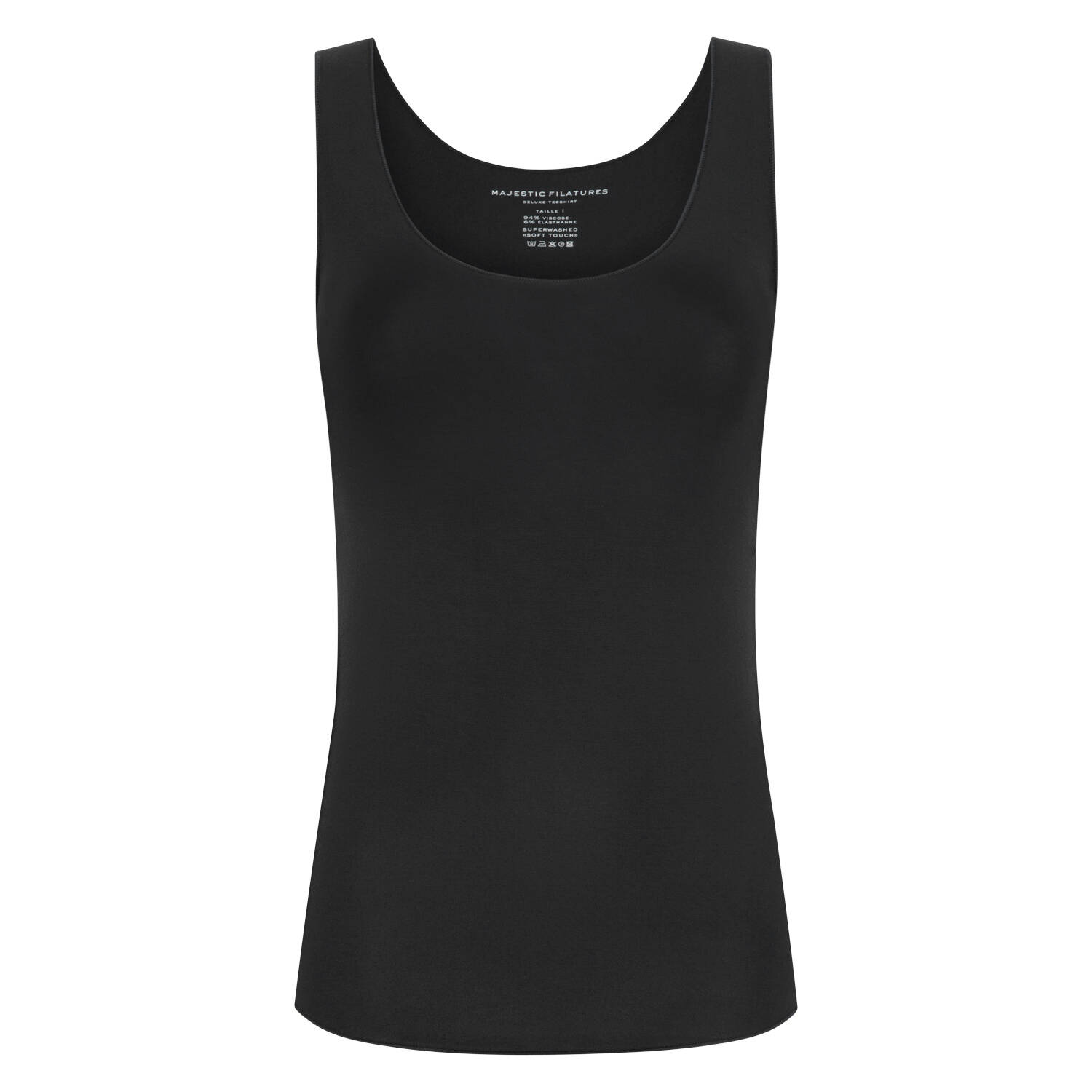 Majestic Filatures Top Abby (schwarz | XS)