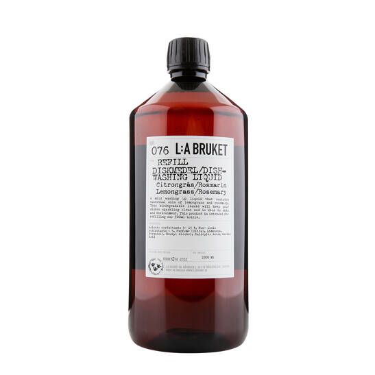 No. 076 Dish Wash Lemongrass/Rosem.Refill
