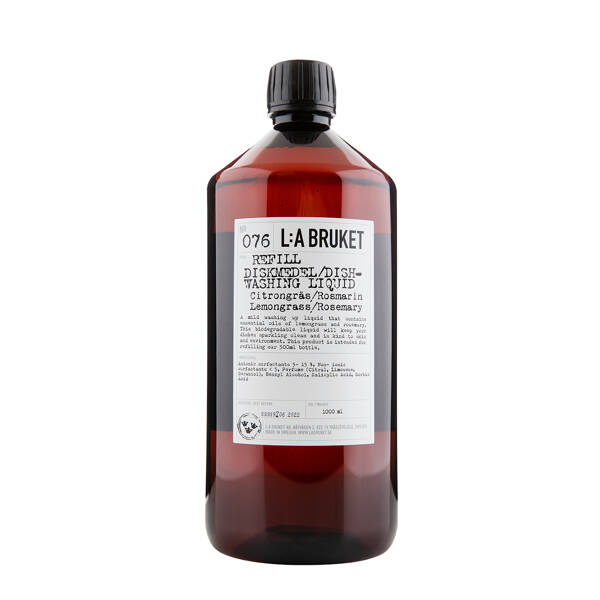 No. 076 Dish Wash Lemongrass/Rosem.Refill