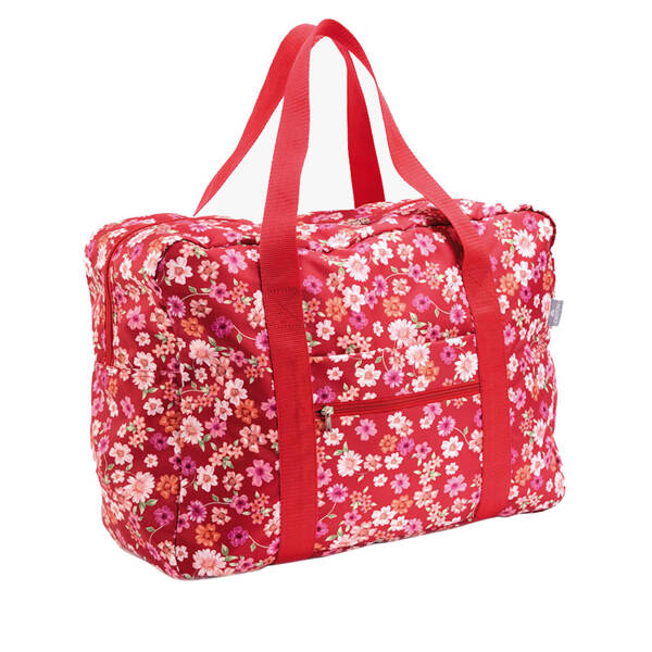 Easy Travelbag Blüten rot