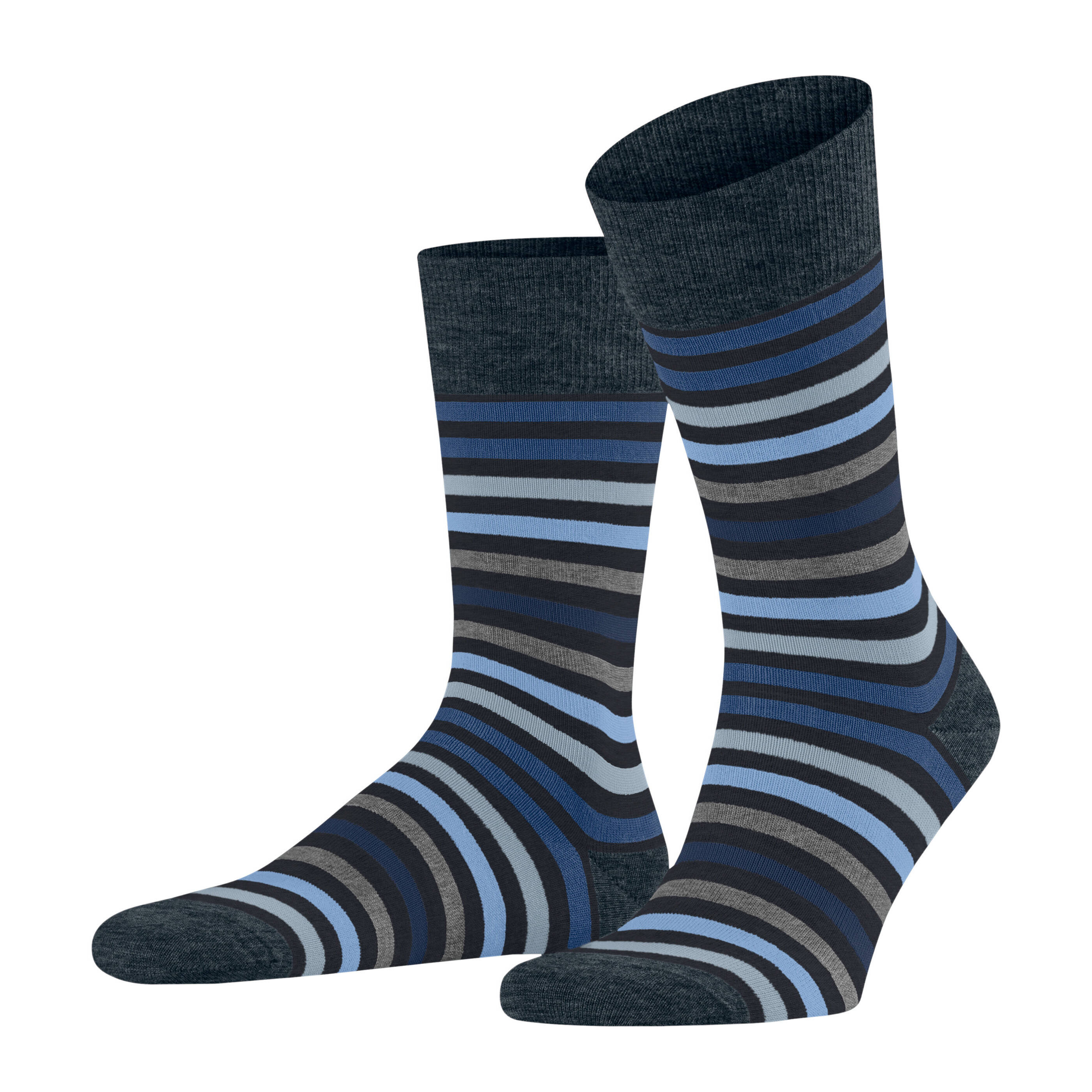 Falke Socke Tinted Stripe (blau | 43-46) Falke, Für Herren