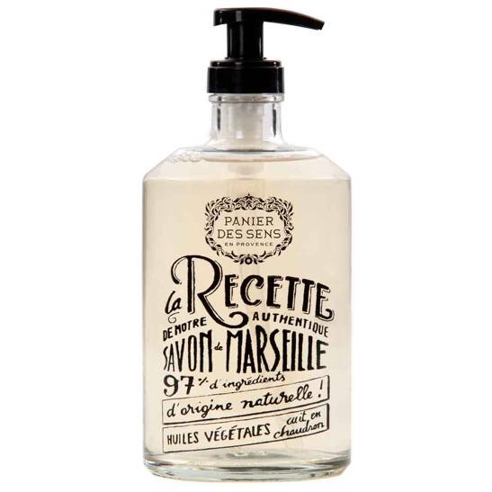 Marseiller Flüssigseife Rose im Glas