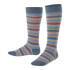 Mixed Stripe Kinder Kniestrumpf