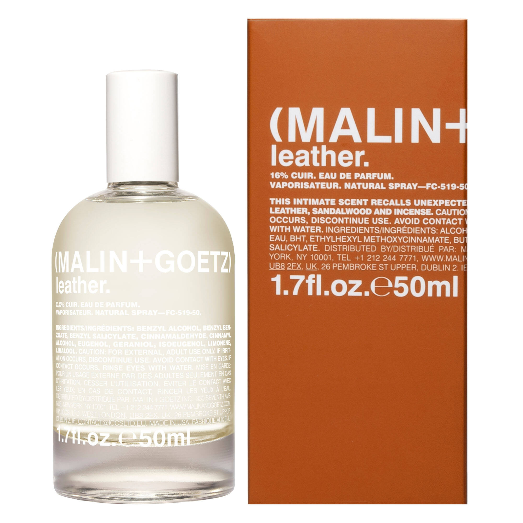 Malin + Goetz Leather Eau de Parfum (weiss | 50 ml) Beauty, Düfte, Für Damendüfte