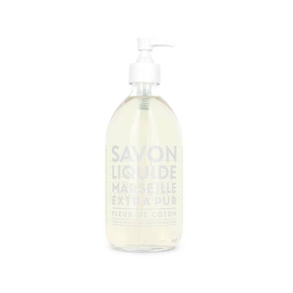 Liquide Marseille Soap Glas Cotton Flower