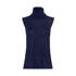 Rollkragenpullover ohne Arm aus feinem Cashmere