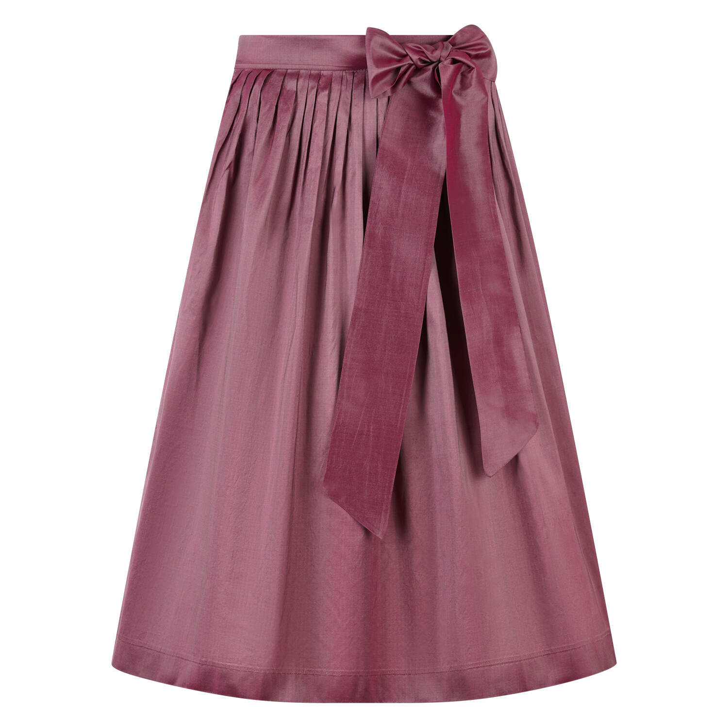 Heimatwerk Ludwig Beck Dirndlschürze Seide 80cm (pink | L)