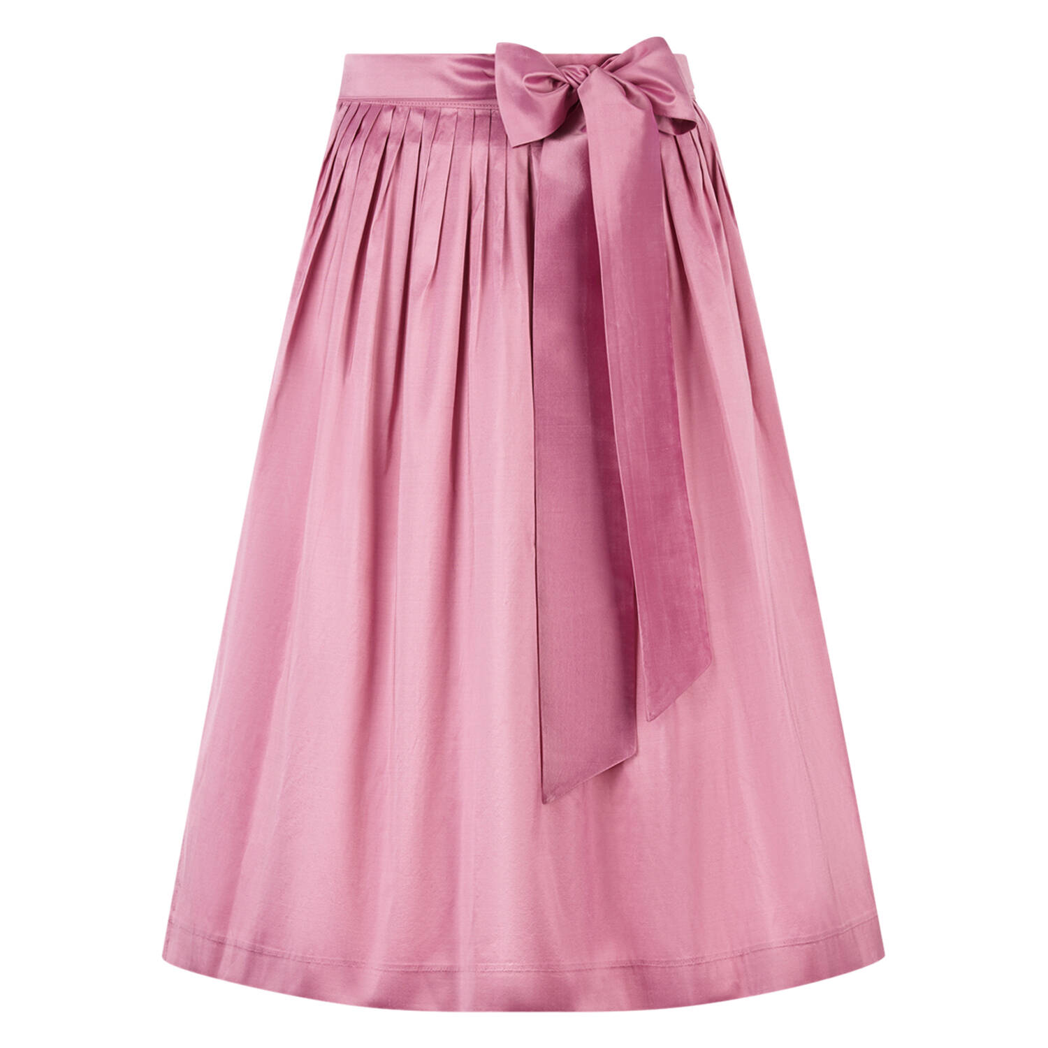 Heimatwerk Ludwig Beck Dirndlschürze Seide 80cm (rosa | M)
