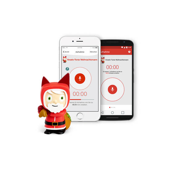 Die Hörfigur für die Toniebox Kreativ-Tonie Weihnachtsmann