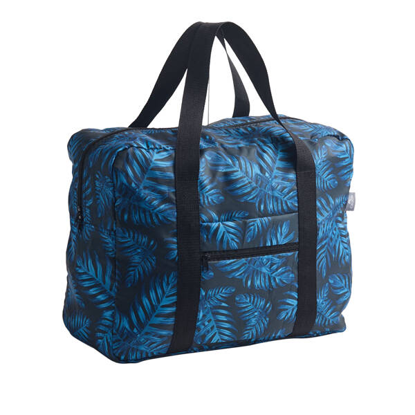 Easy Travelbag Philodendron blau