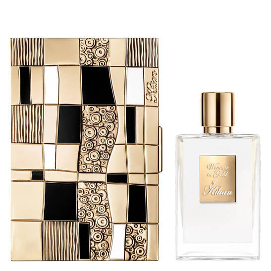 Woman in Gold Eau de Parfum Refillable Spray  mit Clutch