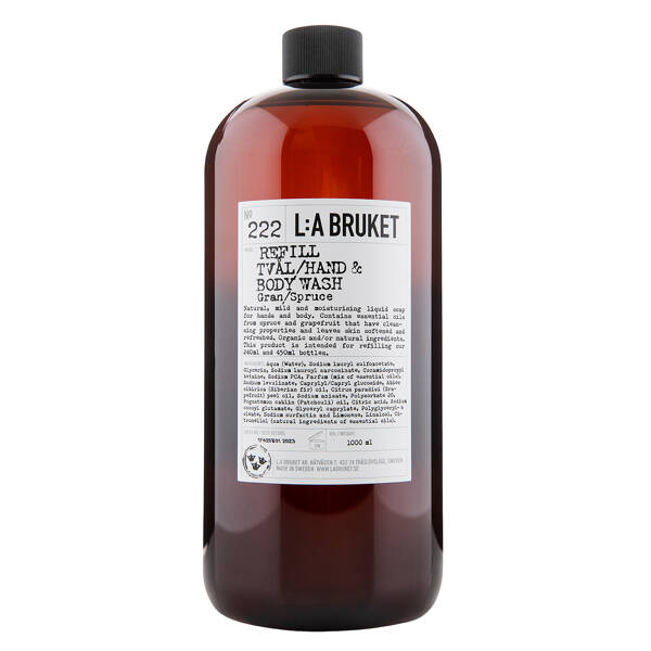 No. 222 Hand&Body Wash Spruce REFILL