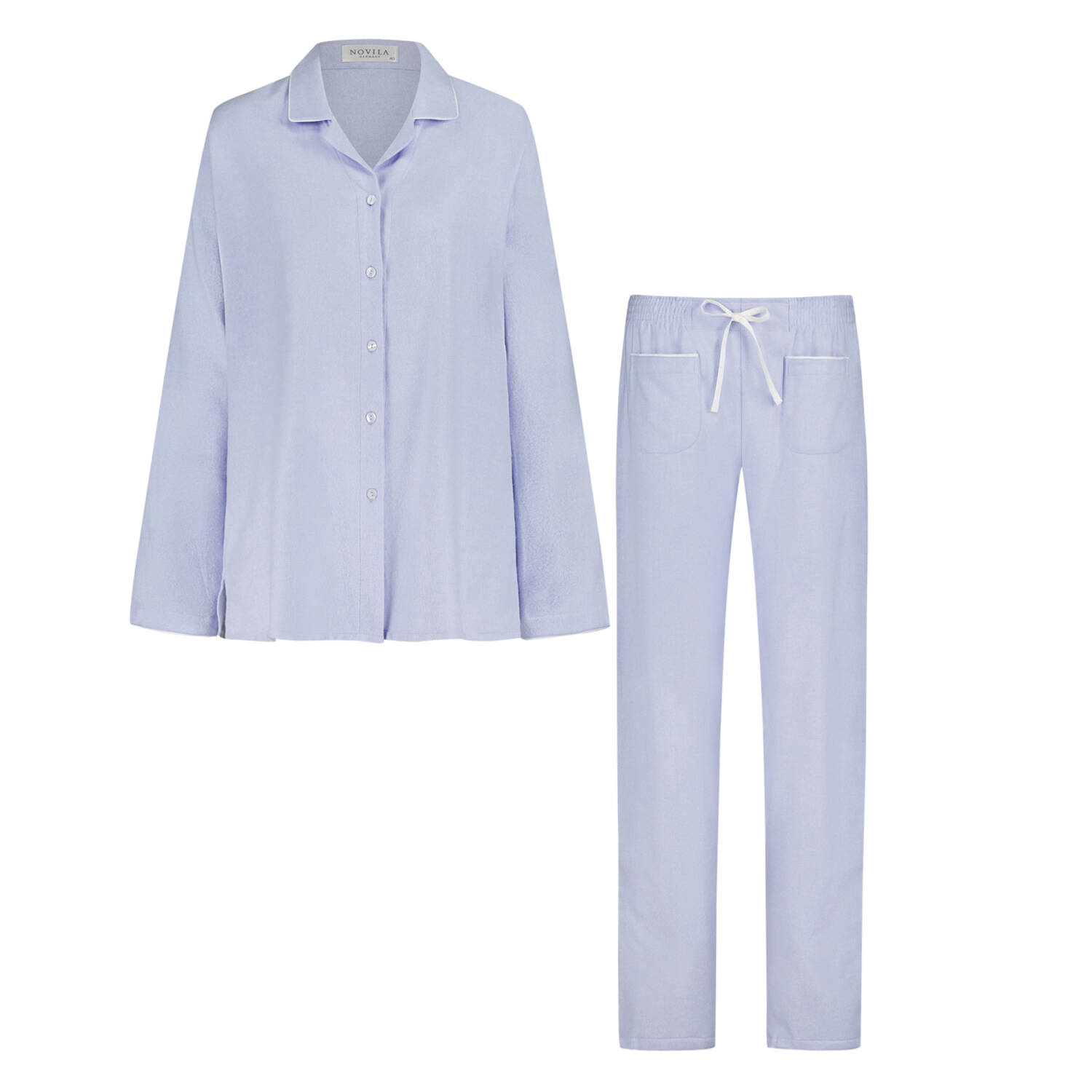 Damen Flanell-Schlafanzug 1/1 Paula