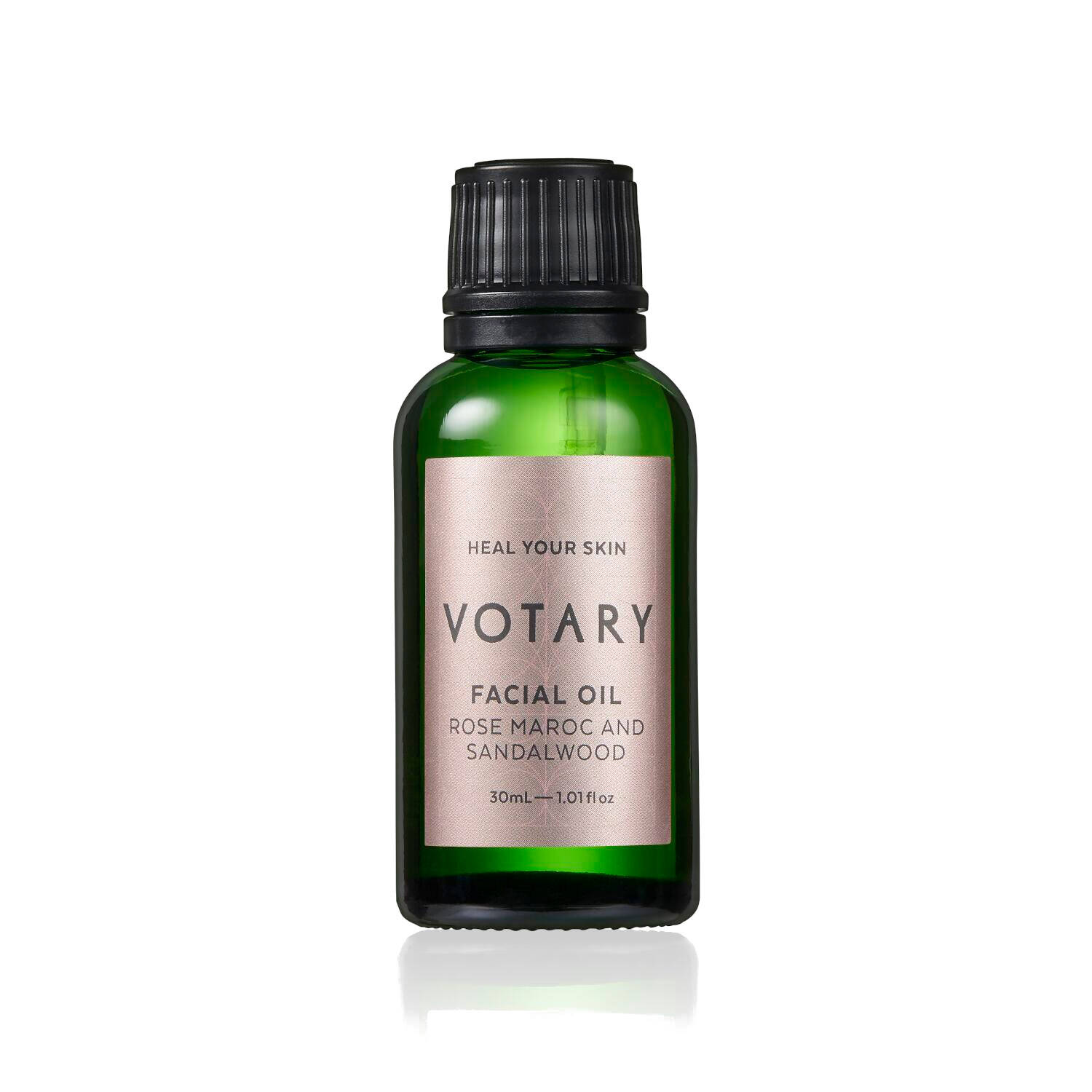 Votary Facial Oil - Rose Maroc & Sandalwood (weiss | 30 ml)