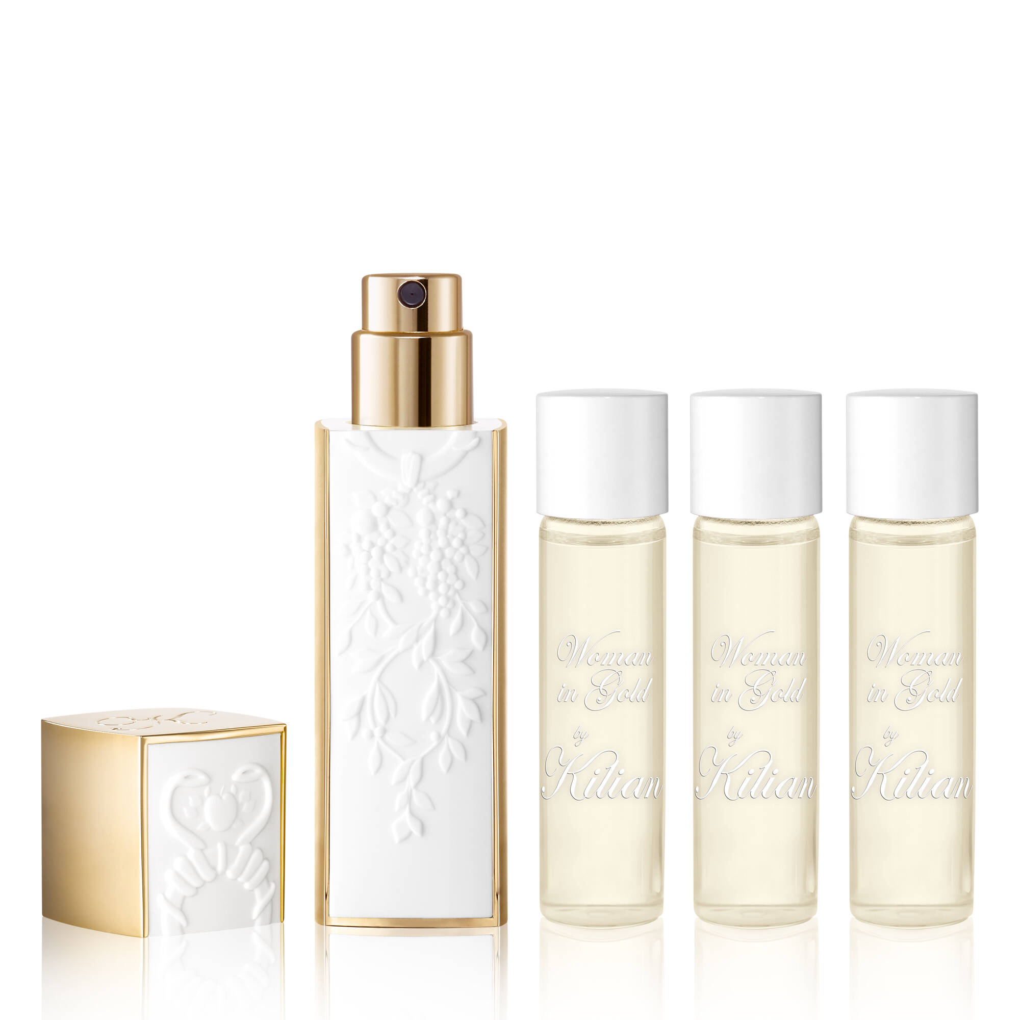 Kilian Paris Woman in Gold Travel Set (weiss | Ehg) Beauty, Düfte, Für Damendüfte