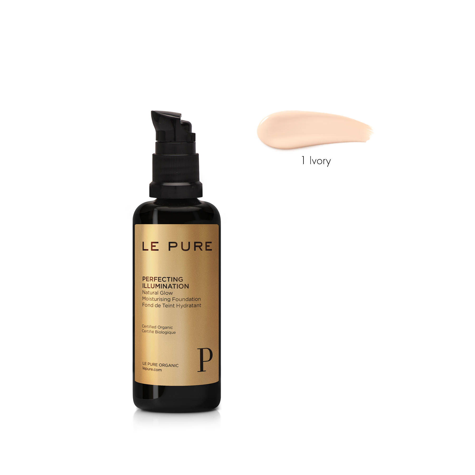 Le Pure Perfecting Illumination Ivory 1 (weiss | 50 ml) Beauty, Make-up, Gesicht, Foundation