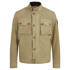 Baumwolljacke washed mit Stehkragen
