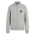 Sweatjacke mit Stehkragen und Reißverschluss