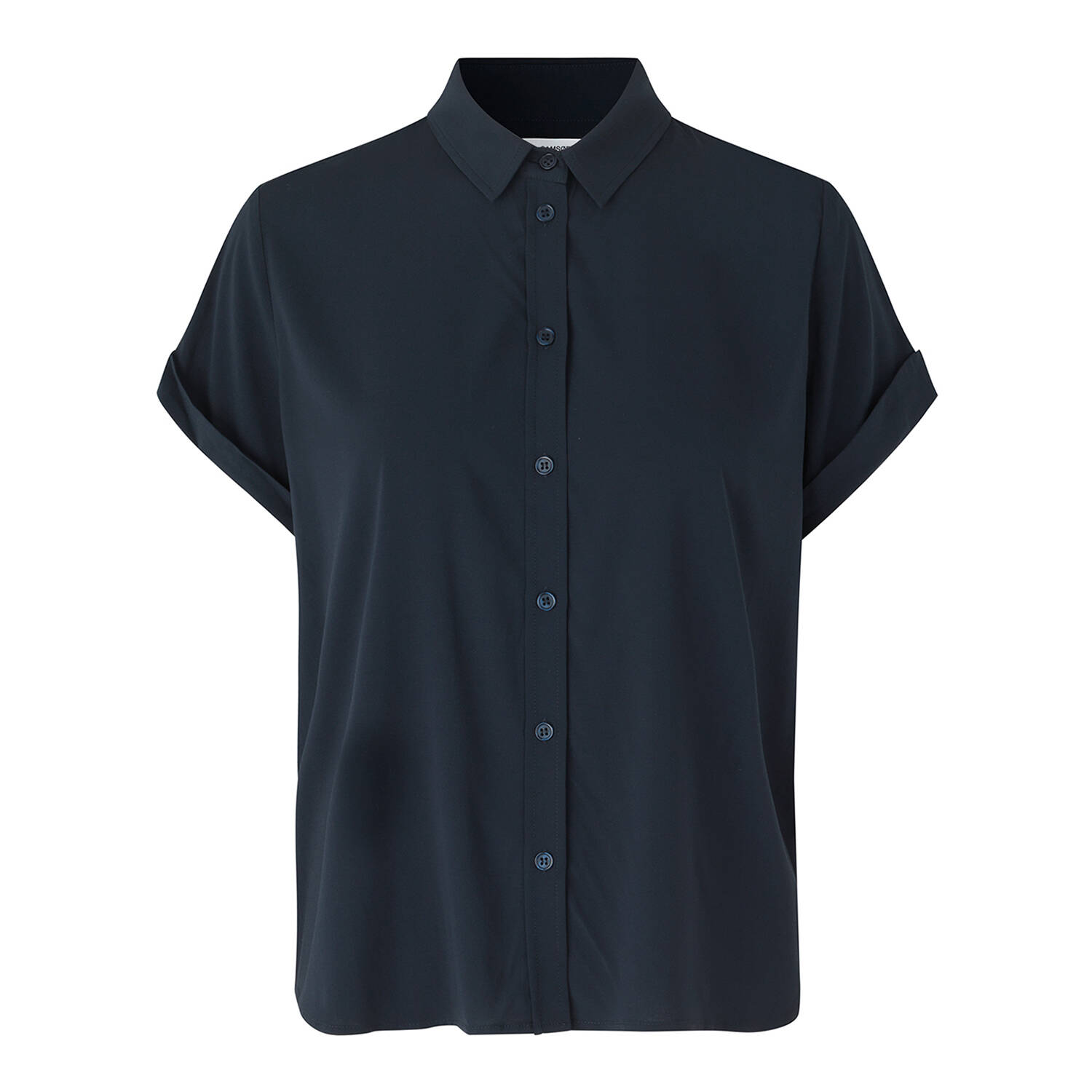 Samsøe Hemdbluse Majan (blau | XS)