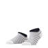 Stripe Shimmer Sneakersocke
