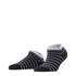 Stripe Shimmer Sneakersocke